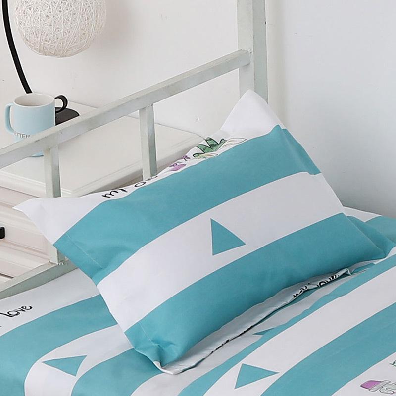 Single Bed Student Pillowcase 40x60 Cm - Small Size for Men & Children