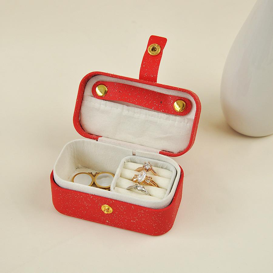 Jewelry Storage Box With Abs Material For Travel And Gift Use