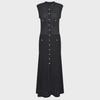 2025 Summer French Chic Sleeveless Knitted Midi Dress