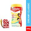Complan Nutrition Drink Powder for Children Creamy Classic Flavour 500g Jar with 34 Vital Nutrients