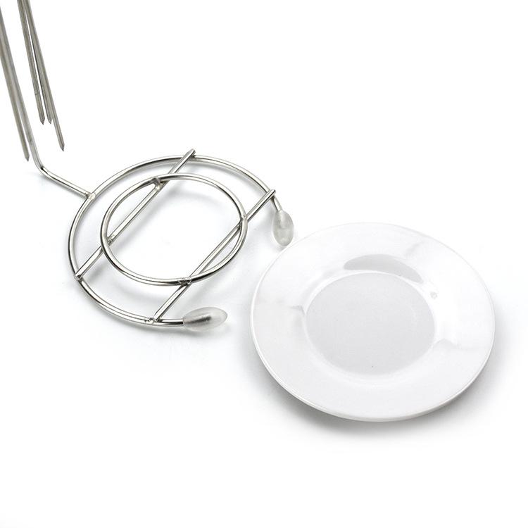 Kebab Skewer Display Rack: Creative Barbecue Needle Stand for Lamb and Meat Roasting