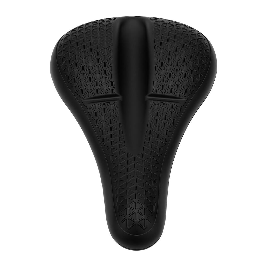Silicone Bike Saddle Cover Rainproof Padded Bike Seat Cover Bicycle Seat Cushion Pad Universal Fit for Standard Bicycle