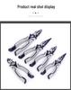 High Hardness Steel Wire Cutters & 6-inch Angled Pliers for Household Use