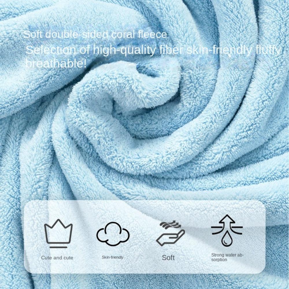 Warm Puppy Bathrobe Soft Pet Wash Towels New Dog Bath Towel  for Small Middle Dogs