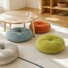 Corduroy Round Floor Pillow Soft Yoga Pillow Bohemian Meditation Seat  Sofa