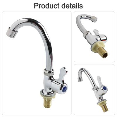 Kitchen Faucet Silver Single Cold Water Healthy Water Tap