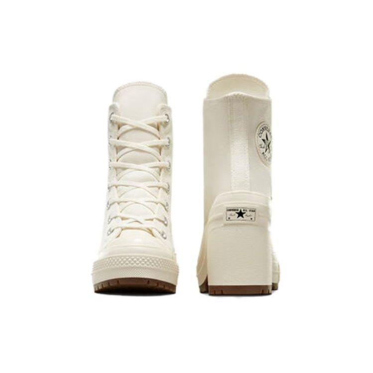 Converse Chuck 70 De Luxe Absatz Hoch Unisex Egret/Egret/Schwarz A05348C