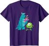 Mode Chaude & Monstres & Cie de Pixar. T-shirt Concept Art Sulley Mike Boo S-4XL Quatre Saisons Cadeau Unisexe