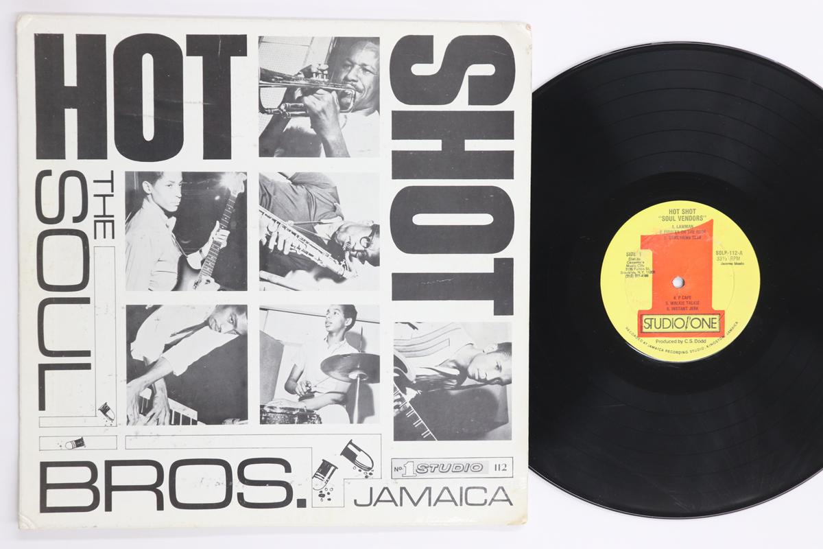 LP Record SOUL BROTHERS  Hot Shot SOLP112 STUDIO ONE US Reggae Ska  Dub Used
