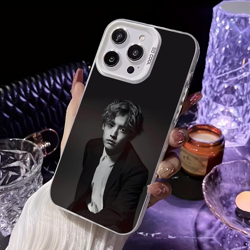 Akaso Eiji White Translucent Mobile Phone Case for iPhone 17 16 15 14 13 12 11 X XR XS Air Pro Max Plus Colorful Cover