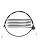 Throttle Cable Model Number 183281 Designed to Replace Controls in a Range of For Craftsmanship Lawn Equipment Units