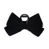 OVLA Regular_double Ribbon Velvet Hair Clip_black HC031