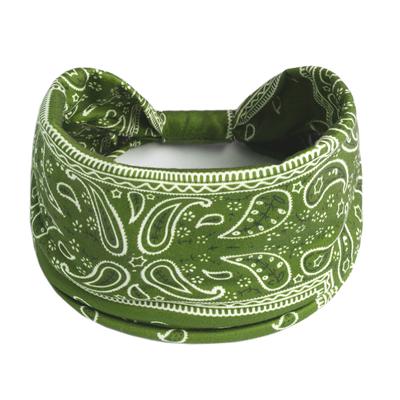 Boho Knot Turbans Yoga Elastic Head Wrap Women Headband Wide Hairbands Headwear Printed Bandanas  Hair Band Accessories