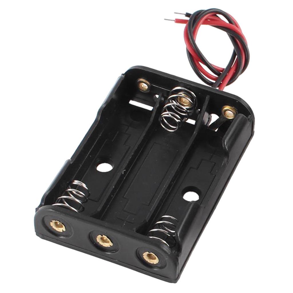 4.5 volt power supply 3xAA wired battery holder