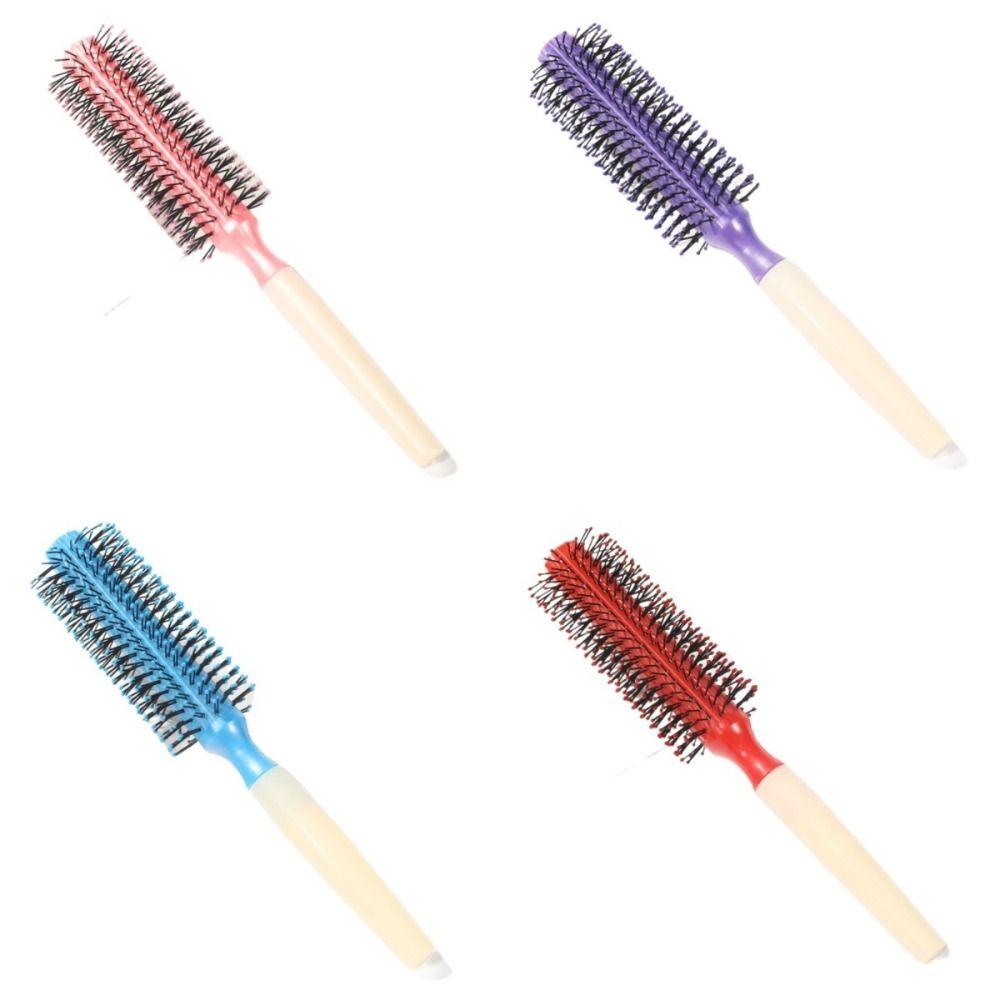 Friseur Rollender Lockenkamm Antistatischer Haarrollerkamm Lockenhaarbürsten Damen/Herren