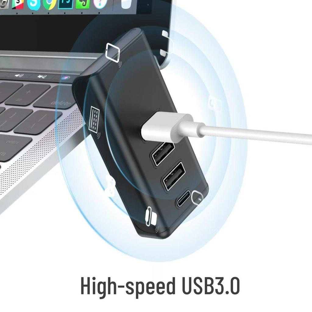 Tesla Model 3/Y Glove Box USB Hub Expansion Splitter