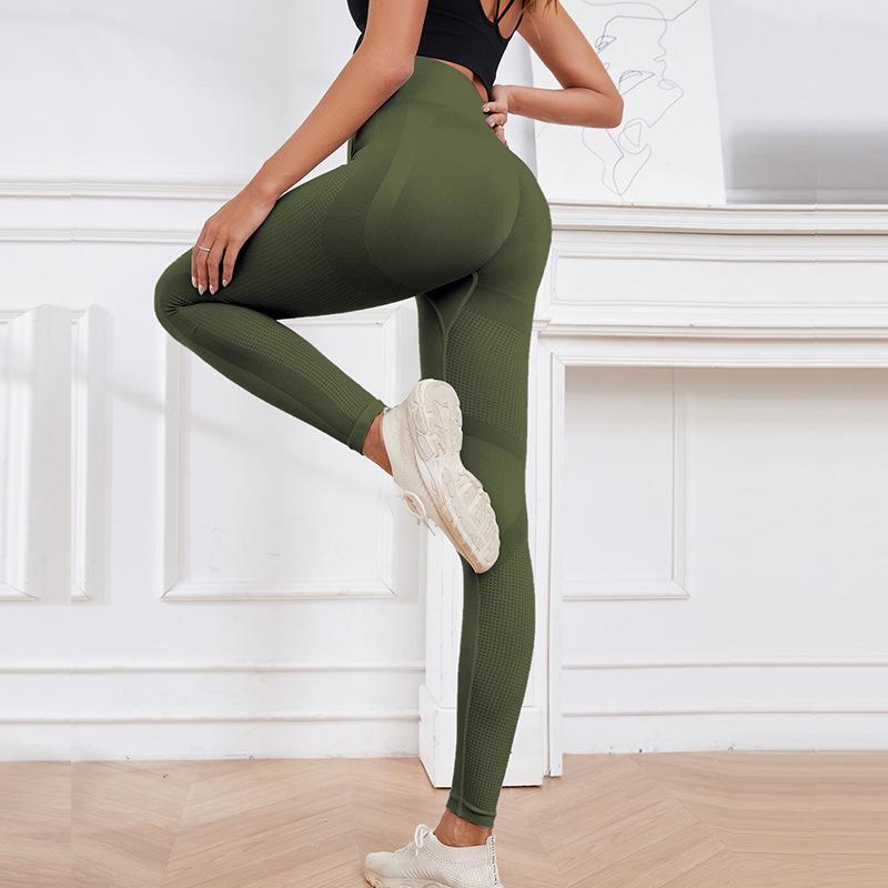 Women's Black Yoga Pants - Seamless, Hip-Lifting, Peach Butt Fit, Thin Summer Style