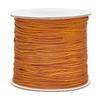 1 Roll Nylon Braided Cord, Chinese Knotting Cord for Jewelry Making Macrame Craft, Peru, 1mm, About 100 Yards/roll