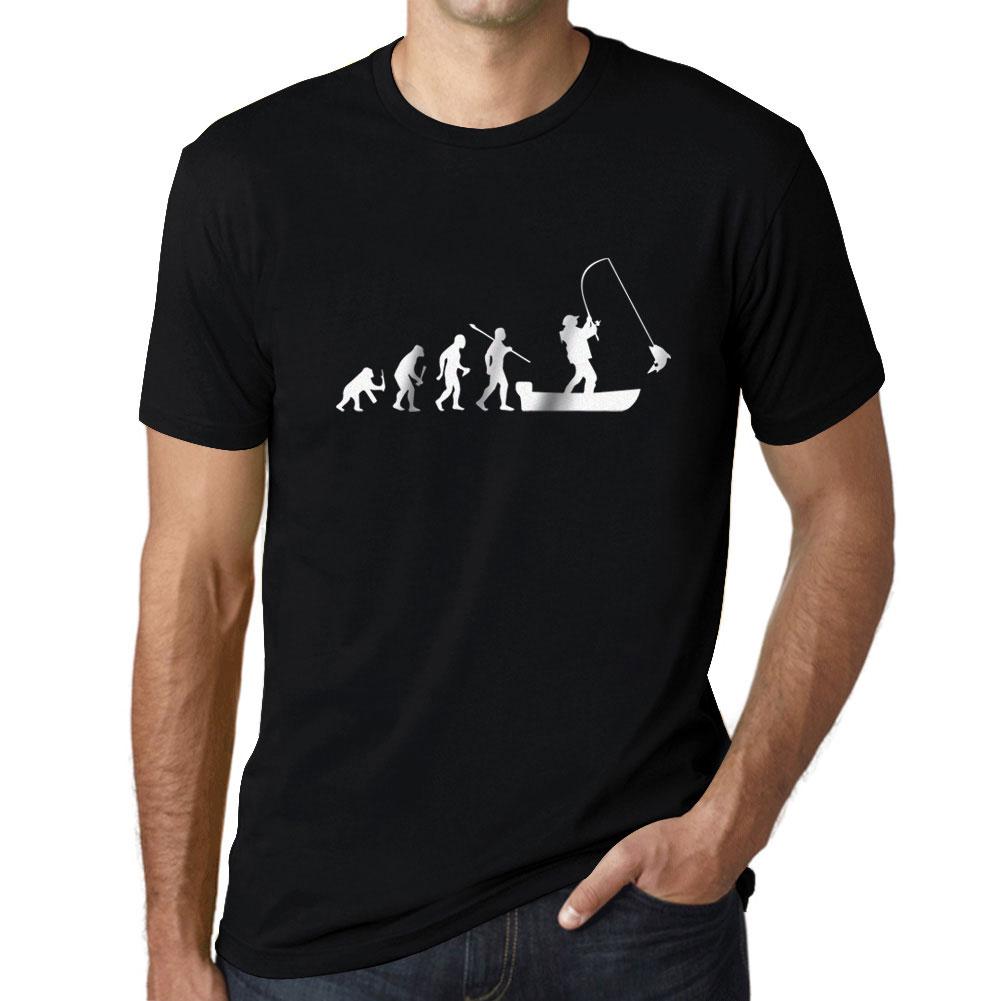 ULTRABASIC - Homme T-shirt Graphique Evolution du bateau de peche