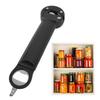 Retractable Jar Opener   Stainless Steel Labor Saving Multifunctional Bottle Opener for Home Use