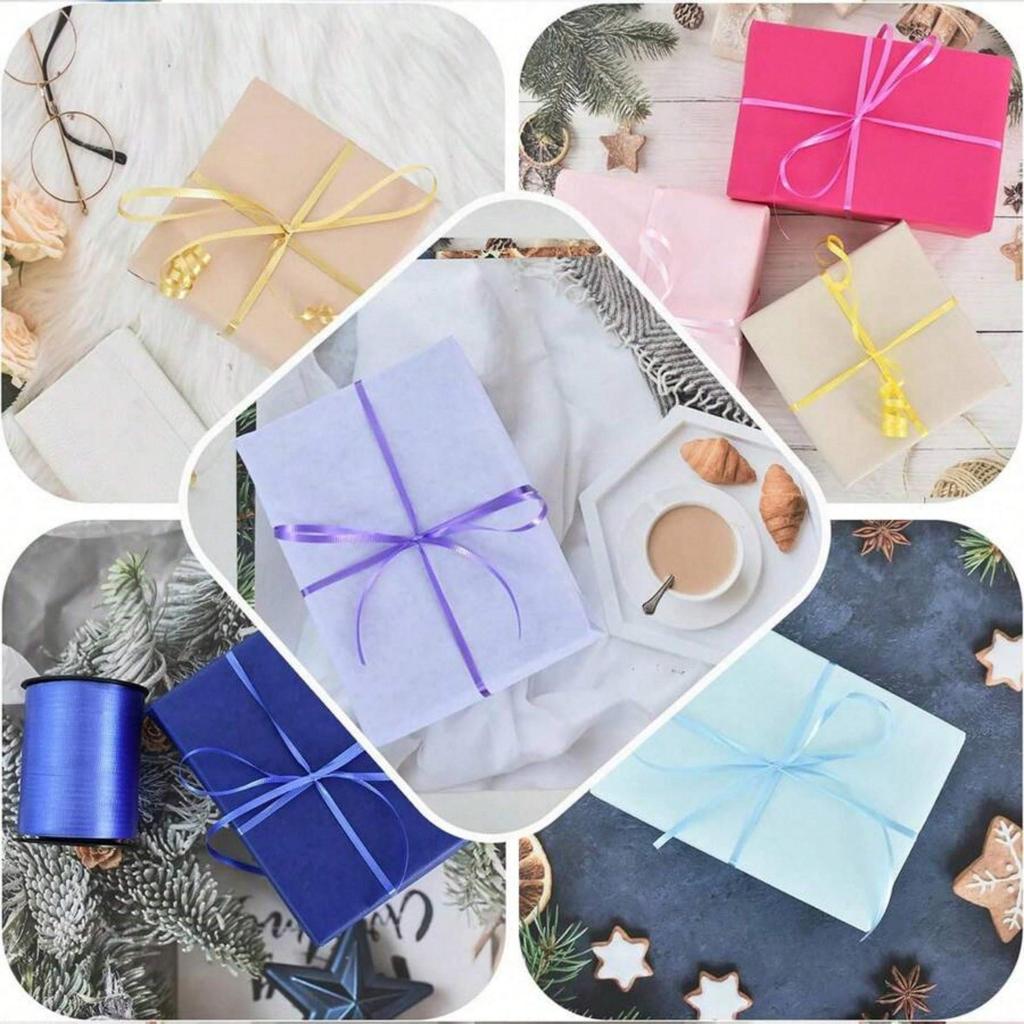 250 Yards Curling Ribbon-Balloon String For Art&Craft Decor, Gift Wrapping, Ribbons And Bows For Christmas New Year Gifts
