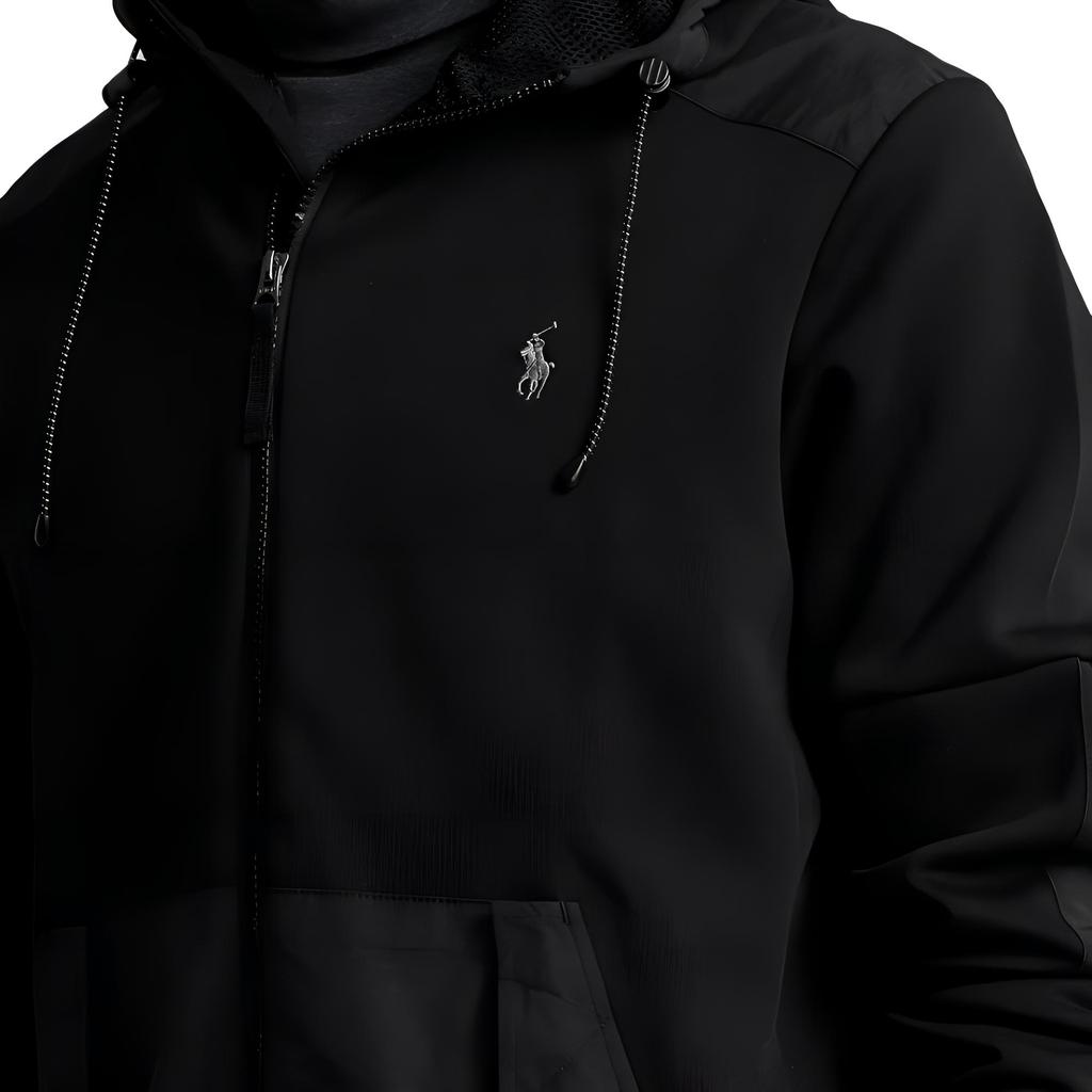 Polo Ralph Lauren Solid Color Zip Up Hooded Long Sleeve Jacket Men Jackets MNPOKNI16821538-001