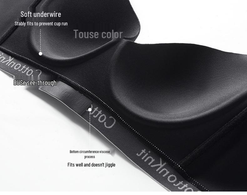 Women's Seamless Light Sports Bra: Supportive, Anti-Sag, Plus Size, Slimming, Summer Thin