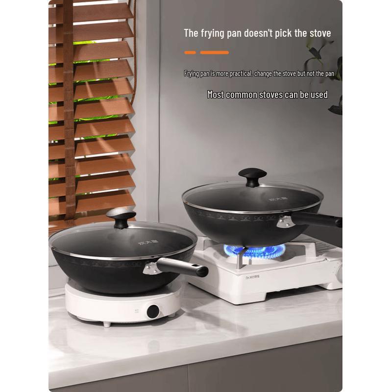 

COOKER KING 32cm Cast Iron Wok