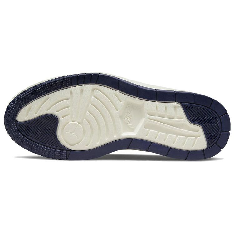Air Jordan 1 Elevate Low Midnight Navy Dames Sneakers Wit Zeil DH7004-141