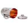 Steel Copper Floral Design Jug Pitcher with Lid, Storage & Serving Water, Beneficial for Health, Volume-1500 ML