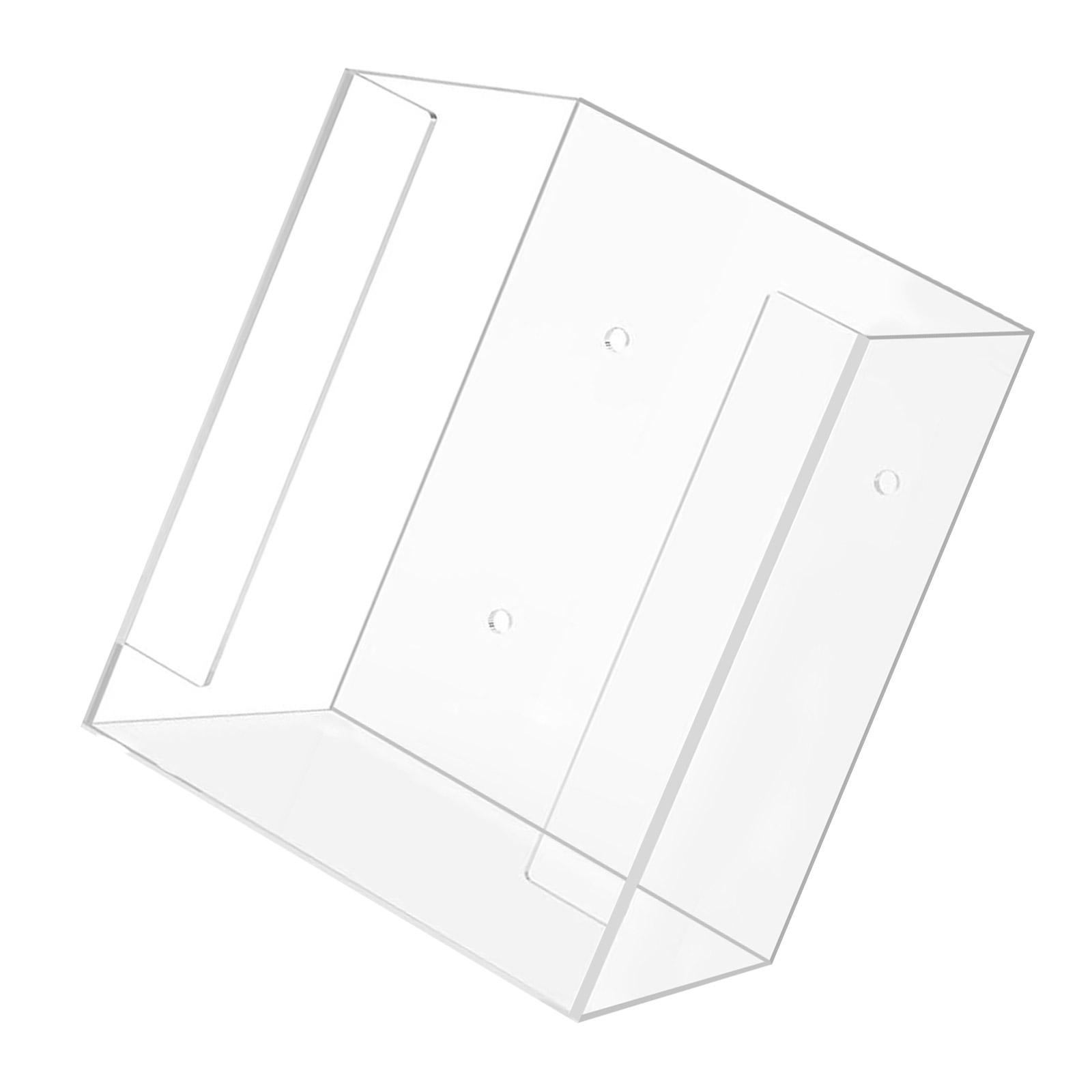 

Настенный держатель для перчаток, экономящий место, прозрачный органайзер для перчаток, простой в установке диспенсер для одноразовых перчаток