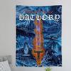 Bathory Quorthon Printed Large Wall Tapestry Hanging Tarot Hippie Wall Rugs Dorm Home Decor