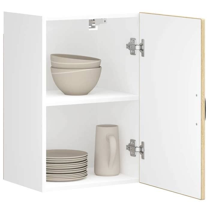 VidaXL Armoire murale de cuisine Lucca chêne sonoma, meuble mural de cuisine, armoire pour mur de cuisine, armoire murale 853790