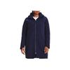 Under Armour Armour Daunenlogo Unifarben Kapuzen-Drei-in-Eins Langarm-Daunenjacke Damenjacken Marineblau 1365073-410
