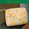 Polyester Girl Makeup Bag With Landscape Pattern And Vintage Style For Daily Use