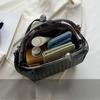 PU Leder Mode Clip Tasche für Frauen Neue Gewebte Kette Tasche Retro Textur Schulter Umhängetasche frauen Tasche Pendeln handtasche