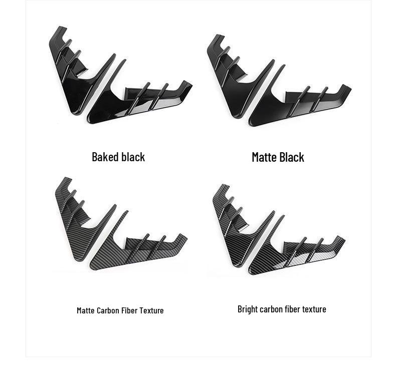 Tesla Model 3/Y Fender Camera Carbon Fiber Sticker Cover