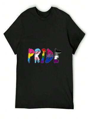 Pride T-Shirt Oversized Oversizeds Oversize T-Shirts Man Shirts Unisex