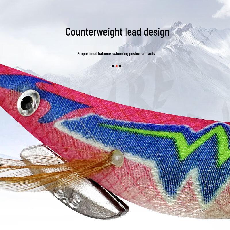 Oeny Luminous Squid Shrimp Fishing Lure Set