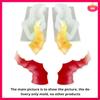1Pair Devil Horns Silicone Mold 2.16In Animal Sheep Horn Shape Headband Keychain Pendant Resin Casting Mold