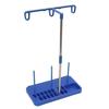 Plastic Sewing Machine Spool Stand Blue Thread Holder Stand  Beginners Sewing