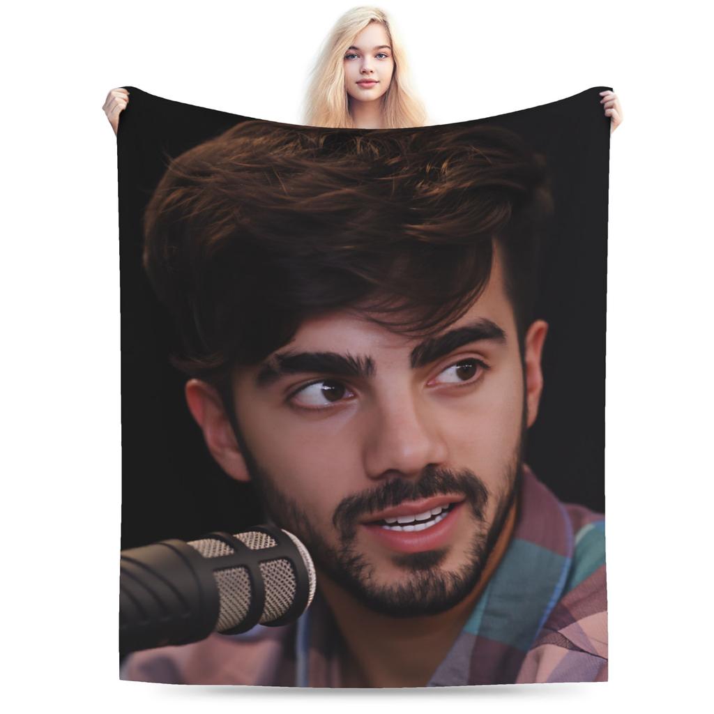 Fede V-Vigevani Soft Warm Blanket Club Misterios Boy Girl Plush Throw Blanket Funny Couch Bed Flannel Bedspread Sofa Bed Cover