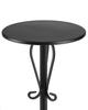 Kwietnik Metalowy Czarny Z Różą 55 Cm