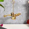 Metal Flying Hanging Idol for Door/Wall and Window and Car Dashboard Decorative Showpiece - 11 Cm