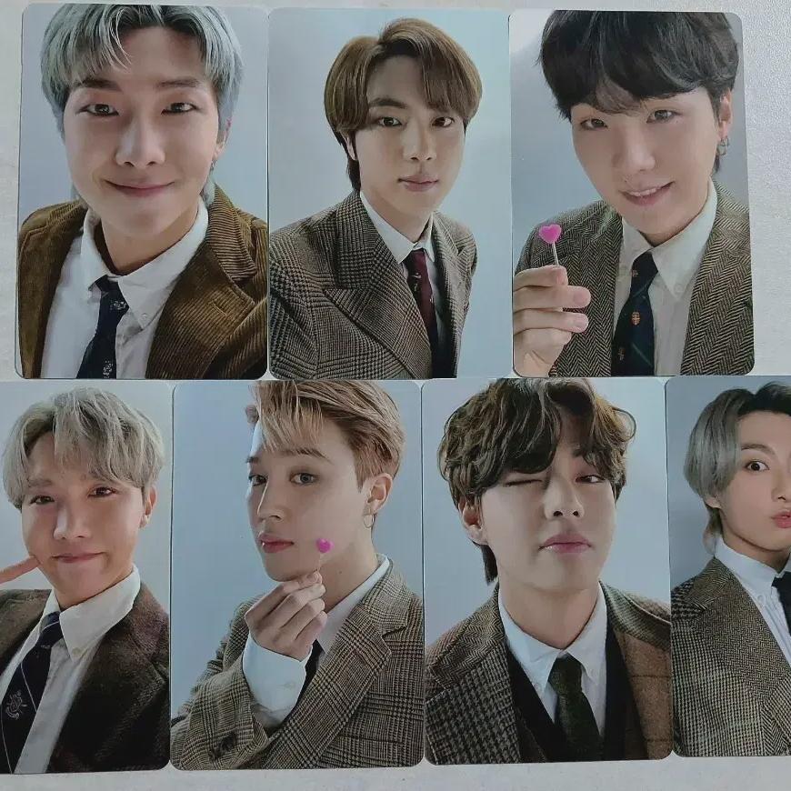 Bts D-day Photo Card Set Of 7