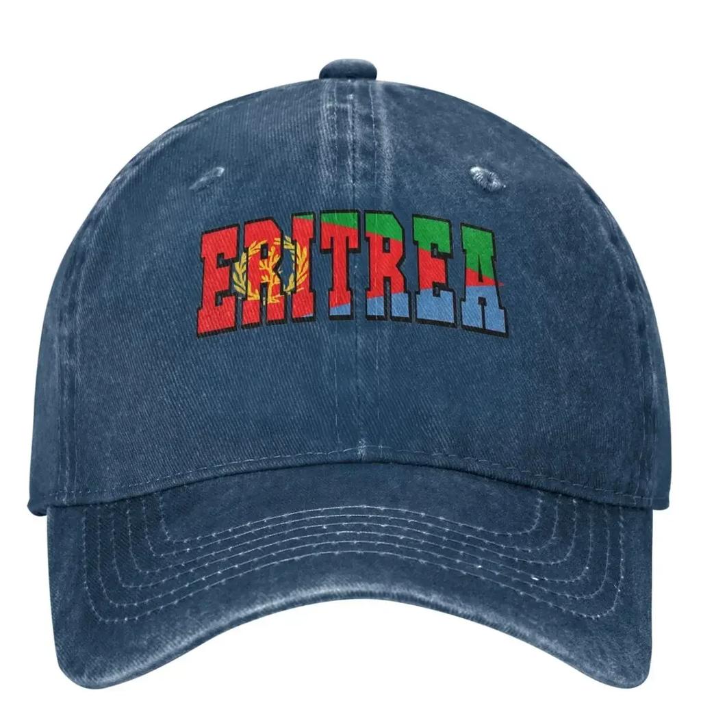 Eritrea Country Flag Baseball Cap Typography Classic Tenni Skate Hot Sale Trucker Dad Hat Unisex Men Sun protection Baseball Cap