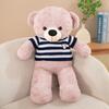 Large Tie Bow Sweater Teddy Bear Plush Toy Girls Birthday Gift Child Companion