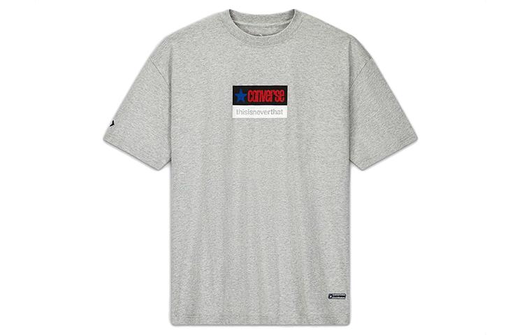 Converse x Thisisneverthat T Shirt Men s Light Gray 10022709-A02 M
