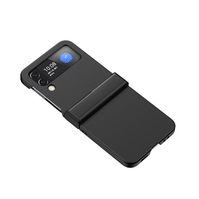 

Для Samsung Galaxy Z Flip3/4 5g чехол для телефона цвета макарон, силиконовый складной мягкий сенсорный защитный чехол для Samsungz Flip3 4 Galaxy Z Flip 3 чёрный