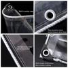 Waterproof Garden Rain Cover Dust-proof Rainproof Cloth Transparent Waterproof Tarpaulins  Outside